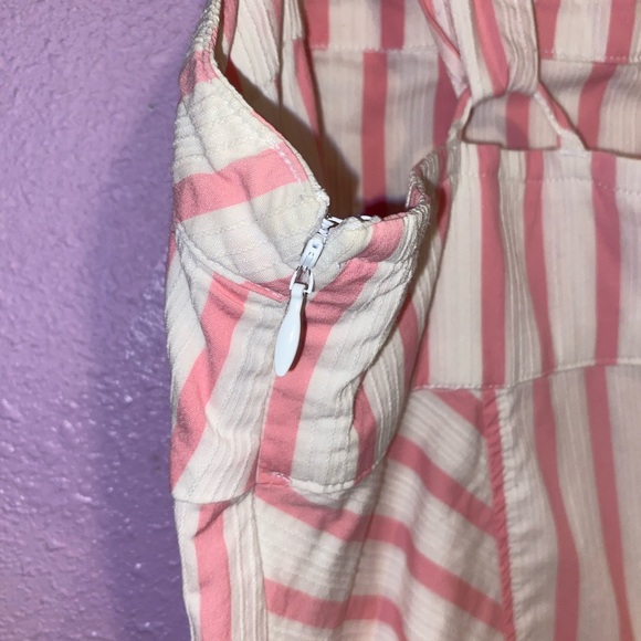Vintage Volcom pink striped Blouse - Picture 6 of 6
